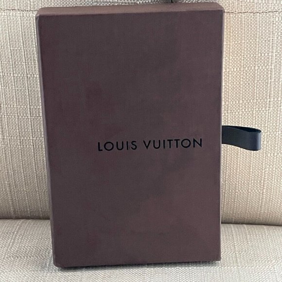 Louis Vuitton Empty Box Brown Gift Box 5.25 X 3.5 in Small Box Authentic - Picture 4 of 10